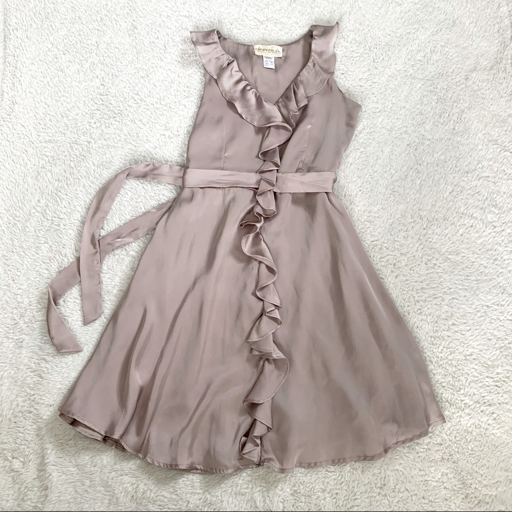 Francesca’s Ruffle Trim Dress